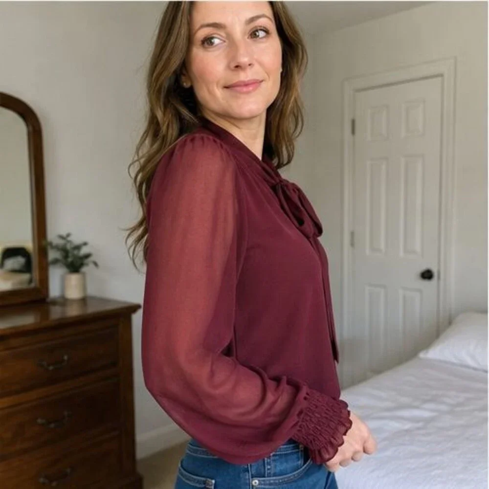 Black Tunic Blouse